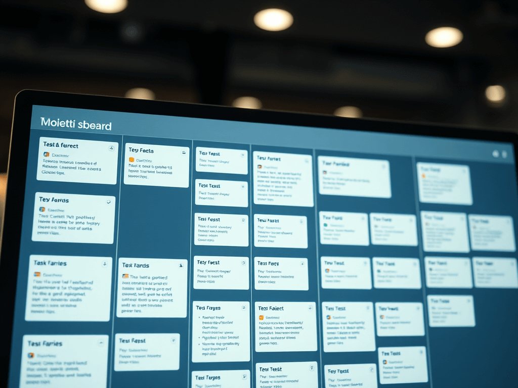 Trello board for project management